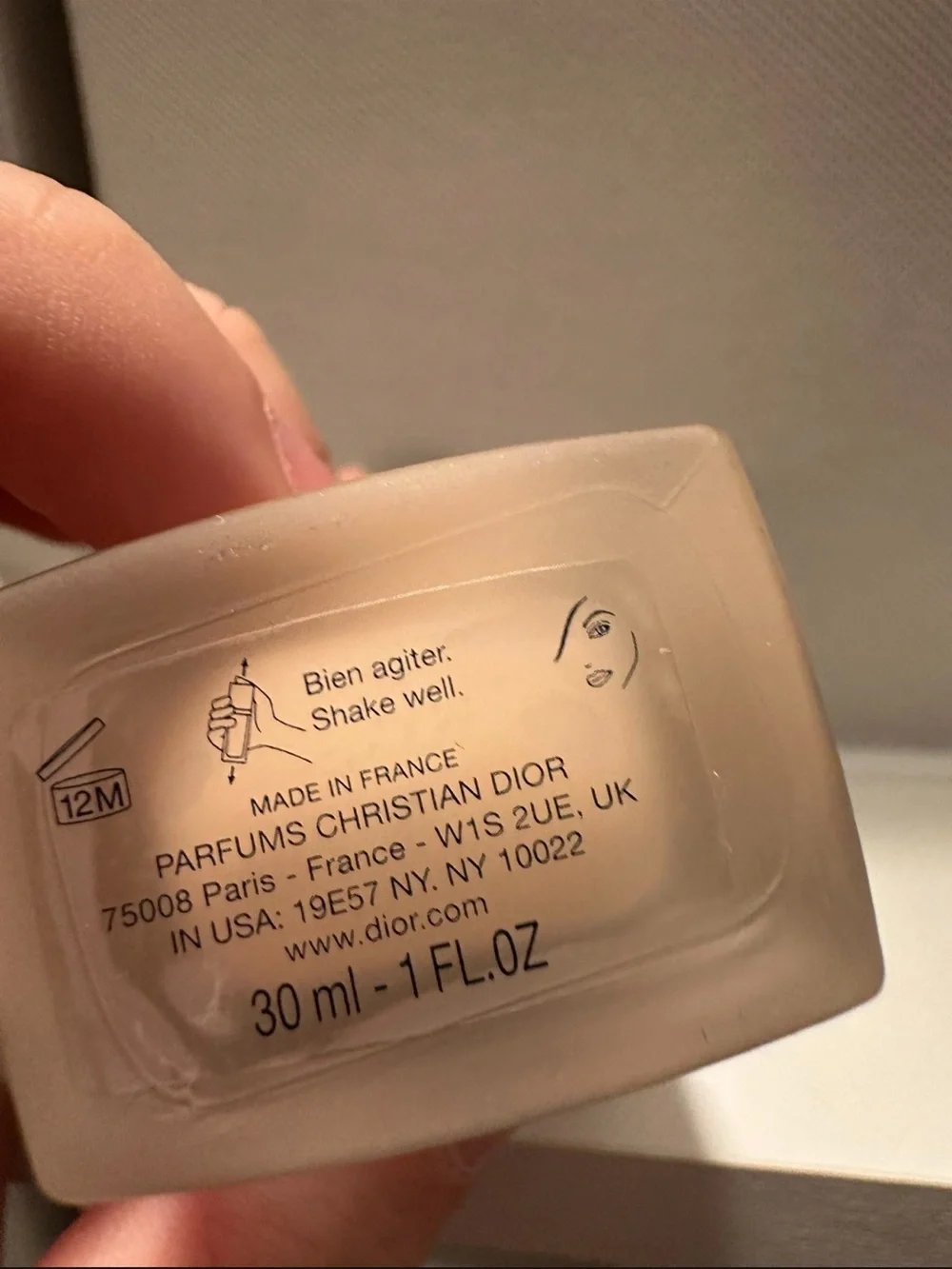 Dior finish even